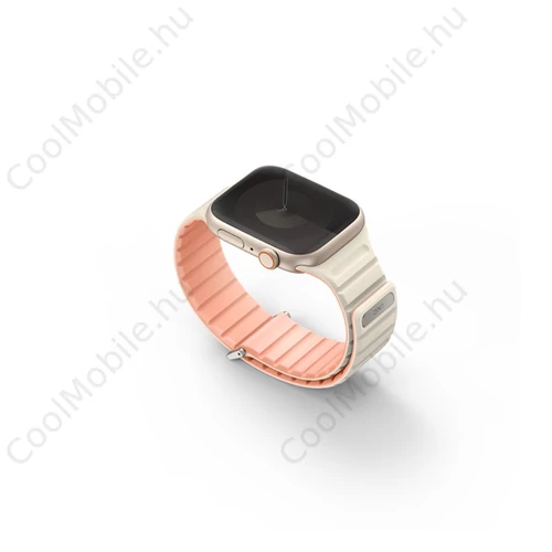 Uniq Revix Evo mágneses Apple Watch szíj, 49/45/44/42MM, rózsaszín