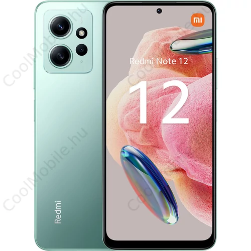 Xiaomi Redmi Note 12 128GB 4GB RAM Dual zöld