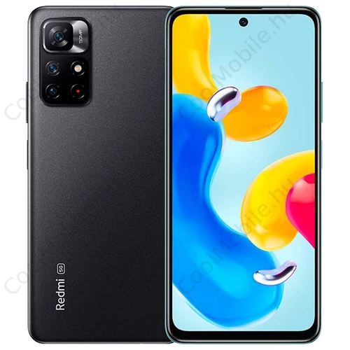Xiaomi Redmi Note 11S 5G 128GB 6GB RAM Dual fekete
