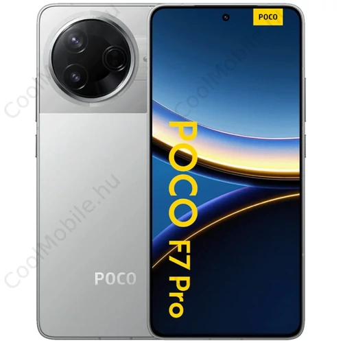 Xiaomi Poco F7 Pro 5G 512GB 12GB RAM Dual ezüst