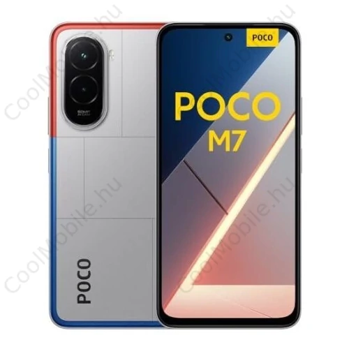 Xiaomi Poco M7 128GB 6GB RAM Dual ezüst