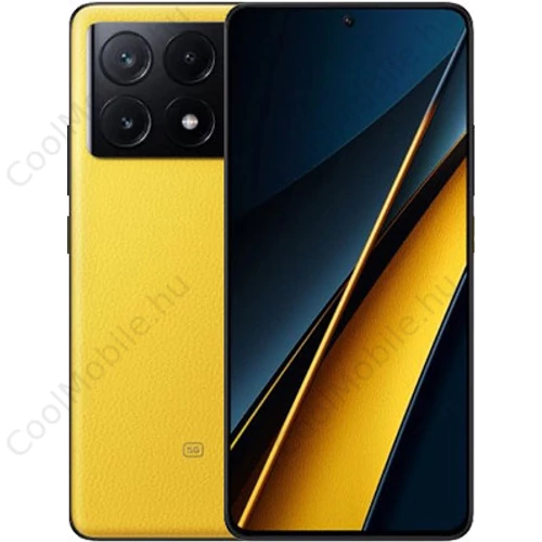 Xiaomi Poco X6 Pro 5G 512GB 12GB RAM Dual sárga