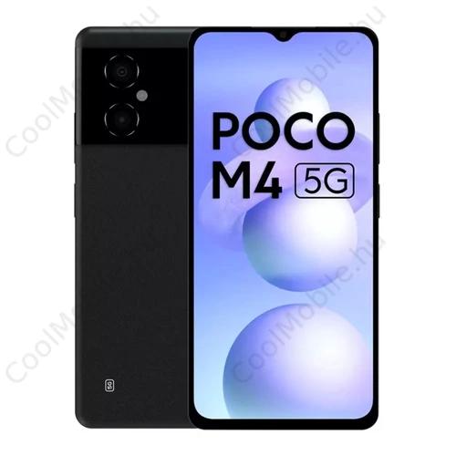 Xiaomi Poco M4 5G 64GB 4GB RAM Dual fekete