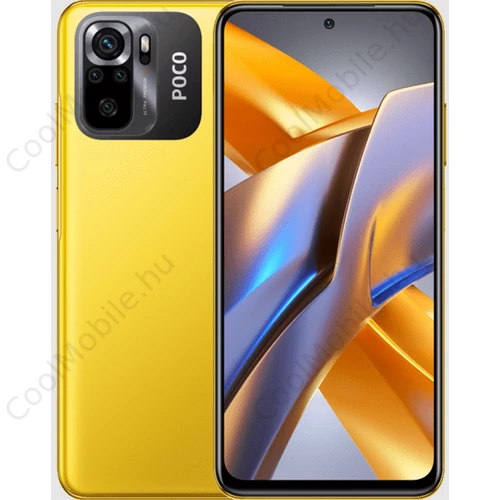 Xiaomi Poco M5s 128GB 4GB RAM Dual sárga