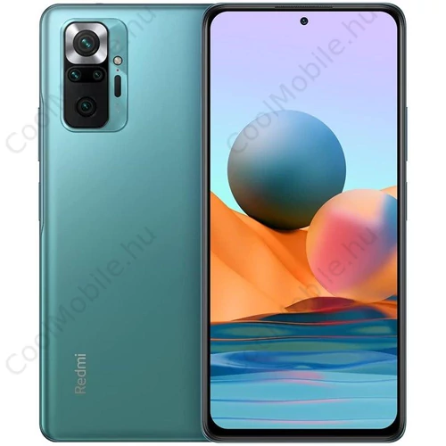 Xiaomi Redmi Note 10 Pro 64GB 6GB RAM Dual zöld