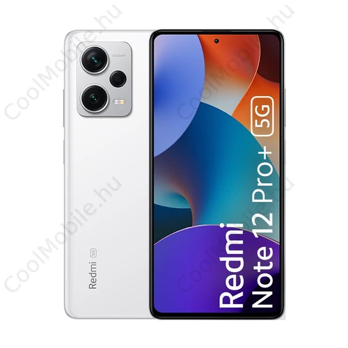 Xiaomi Redmi Note 12 Pro+ 5G 256GB 8GB RAM Dual fehér