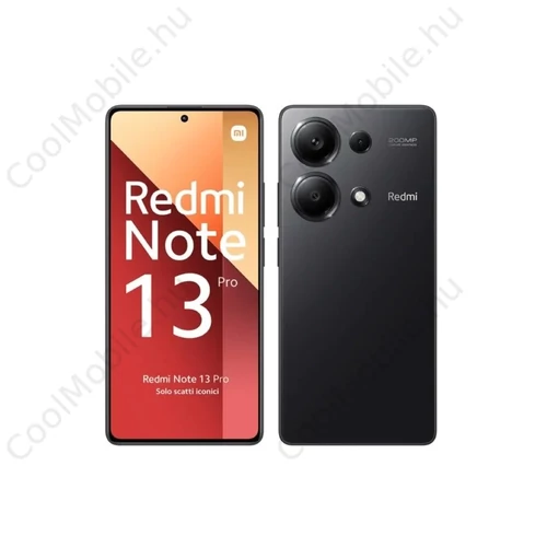 Xiaomi Redmi Note 13 Pro 256GB 8GB RAM Dual fekete