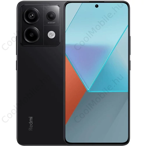 Xiaomi Redmi Note 13 Pro 5G 512GB 12GB RAM Dual fekete