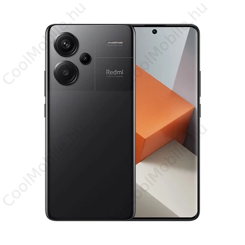 Xiaomi Redmi Note 13 Pro+ 5G 512GB 12GB RAM Dual fekete