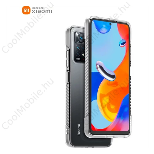 Xiaomi Redmi Note 11 Pro 4G/5G ütésálló tok, Átlátszó