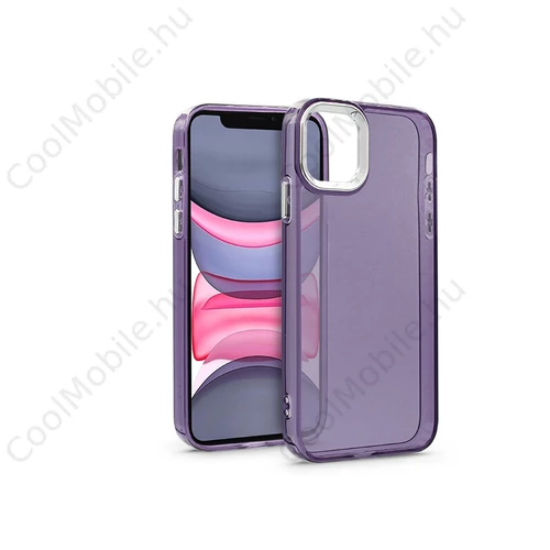 Haffner Pearl szilikon tok - Apple iPhone 11 - lila