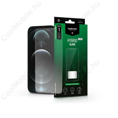 MyScreen Hybrid Glass Lite - Apple iPhone 12 Pro Max rugalmas üvegfólia