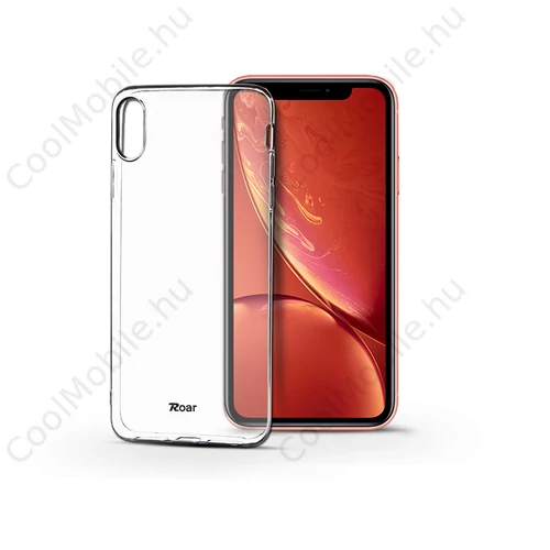 Roar All Day Full 360 szilikon tok - Apple iPhone XR - átlátszó