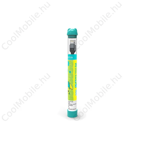 Devia Gracious Series Tube USB/Lightning adat-és töltőkábel 1m - fekete