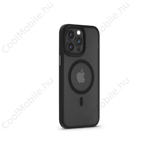 Devia Pino Series Magnetic ütésálló tok - Apple iPhone 16 - fekete