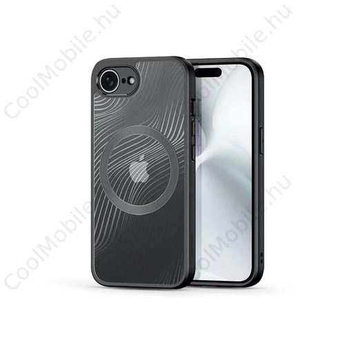 Dux Ducis Aimo Series tok - Apple iPhone 16e - fekete/átlátszó