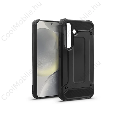 Haffner Armor ütésálló tok - Samsung SM-S921 Galaxy S24 - fekete
