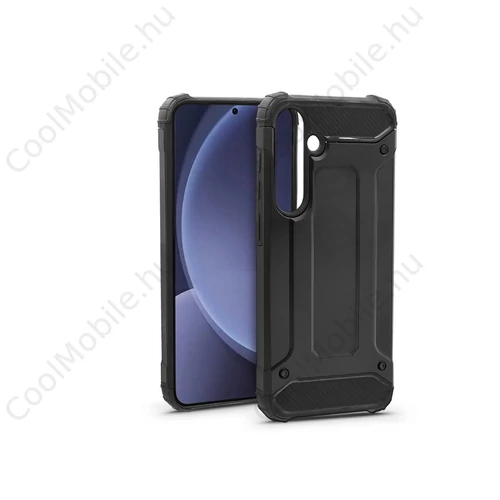 Haffner Armor ütésálló tok - Samsung SM-S936 Galaxy S25+ - fekete