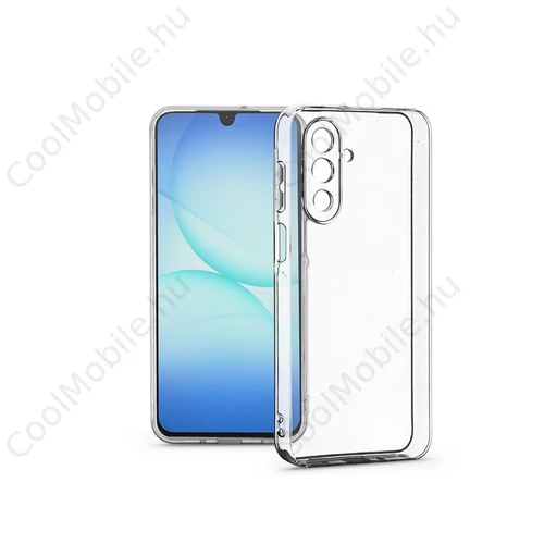 Haffner Clear Case kameravédős szilikon tok - Samsung SM-A175/SM-A176 Galaxy A17 4G/5G - átlátszó