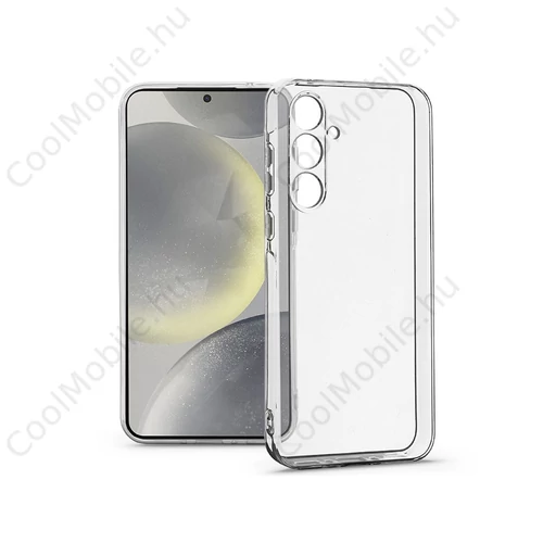 Haffner Clear Case kameravédős szilikon tok - Samsung SM-S921 Galaxy S24 - átlátszó