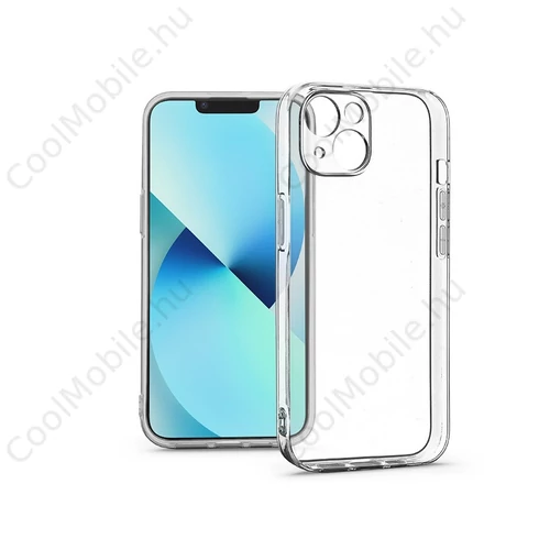 Haffner Clear Case szilikon tok - Apple iPhone 13 - átlátszó