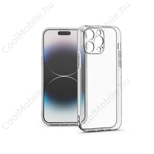Haffner Clear Case szilikon tok - Apple iPhone 14 Pro Max - átlátszó