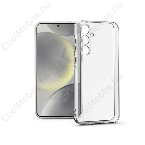 Haffner Clear Case szilikon tok - Samsung SM-S926 Galaxy S24+ - átlátszó