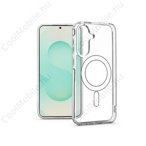 Haffner Clear Mag Cover szilikon tok - Samsung SM-S936 Galaxy S25 Plus - átlátszó