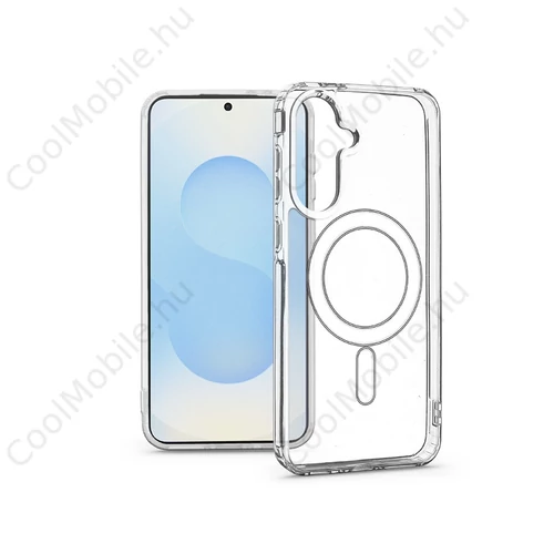 Haffner Clear Mag Cover szilikon tok - Samsung SM-S937 Galaxy S25 - átlátszó
