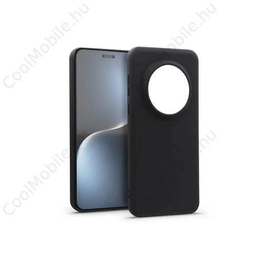 Haffner Matt szilikon tok - Honor Magic 7 Pro - fekete