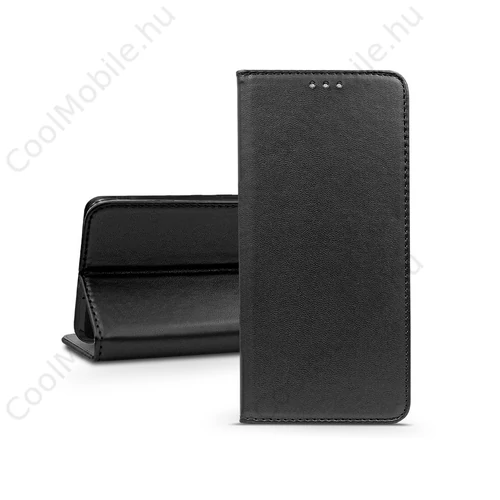 Haffner Smart Magneto Book Flip oldalra nyíló tok - Apple iPhone 16 - fekete