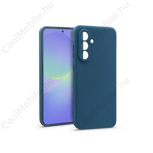 Haffner Soft szilikon tok - Samsung Galaxy A36 5G - kék