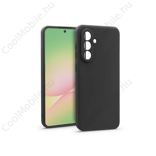 Haffner Soft szilikon tok - Samsung Galaxy A56 5G - fekete