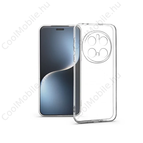 Haffner Ultra Slim 0,5mm szilikon tok - Honor Magic 7 Pro - átlátszó