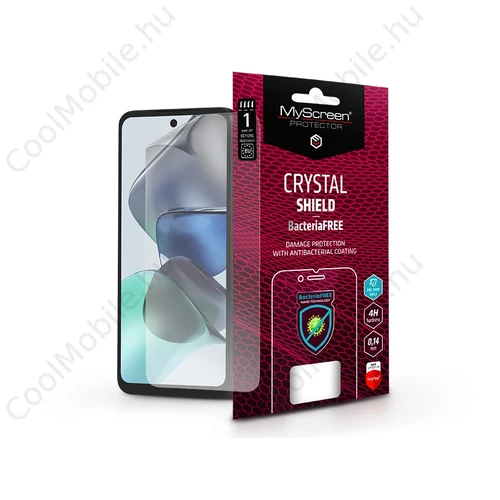 MyScreen Crystal Shield BacteriaFree - Motorola Moto G23 fólia - 1 db/cs
