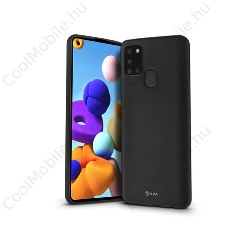 Roar All Day Full 360 szilikon tok - Samsung A217F Galaxy A21s - fekete