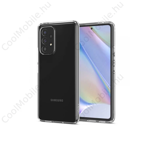 Samsung A536U Galaxy A53 5G ütésálló hátlap - Spigen Liquid Crystal - átlátszó