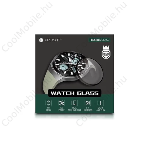 Samsung Galaxy Watch 4 Classic (46 mm) üveg képernyővédő fólia - Bestsuit       Flexible Nano Glass 5H