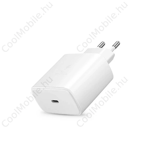 Samsung EP-TA845EWE gyári USB hálózati gyorstöltő adapter 45W PD Type-C - fehér - ECO