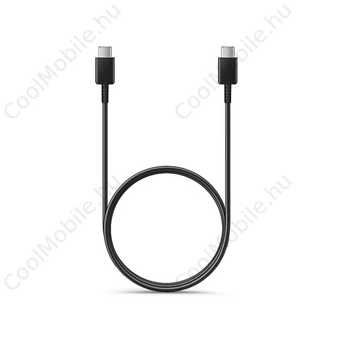 Samsung EP-DW767JBE gyári Type-C/Type-C adat- és töltőkábel 1,8m - fekete - ECO