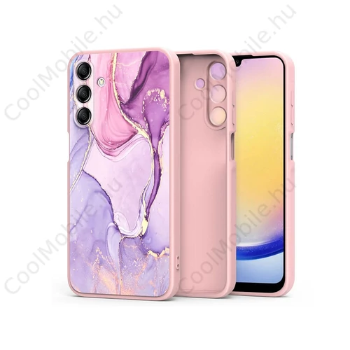 Samsung SM-A256 Galaxy A25 5G szilikon hátlap - Tech-Protect Mood - marble