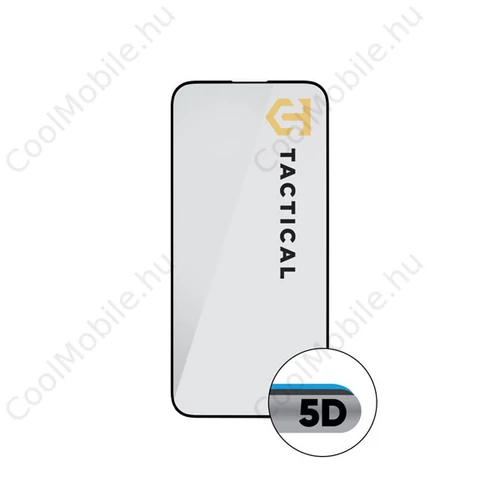 Tactical Glass Shield 5D Apple iPhone 15 Plus kijelzővédő üvegfólia, fekete