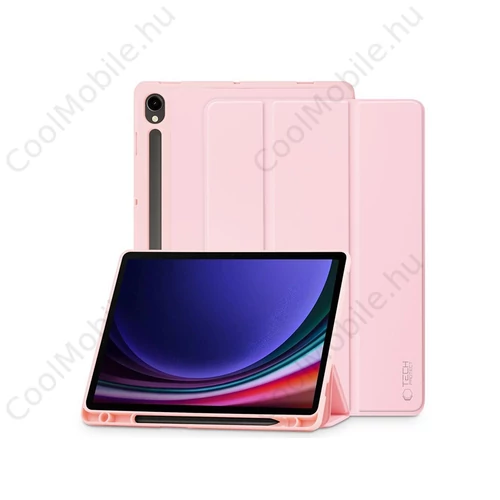 Tech-Protect tablet tok (Smart Case Pen) - Samsung Galaxy Tab S9 11/S9 FE/S10 FE 10.9 - pink - ECO
