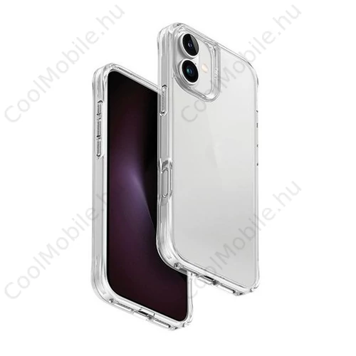 Uniq Lifepro Extreme Apple iPhone 16 szilikon tok, átlátszó
