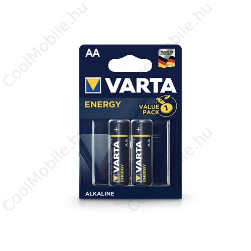 VARTA Energy Alkaline AA ceruza elem - 2 db/cs