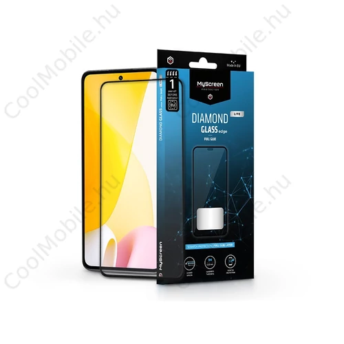 MyScreen Diamond Glass Lite Edge 2.5D Full Glue - Xiaomi 12 Lite üvegfólia