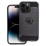 Kép 1/5 - Forcell Carbon Apple iPhone 16 Pro szilikon tok, fekete