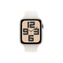 Kép 2/3 - Apple Watch SE (2024) 40mm csillagfény alumínium tok, csillagfény sportszíj S/M