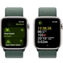 Kép 3/5 - Apple Watch SE (2024) GPS 44mm csillagfény alumínium tok, tózöld sportpánt
