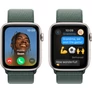 Kép 4/5 - Apple Watch SE (2024) GPS 44mm csillagfény alumínium tok, tózöld sportpánt